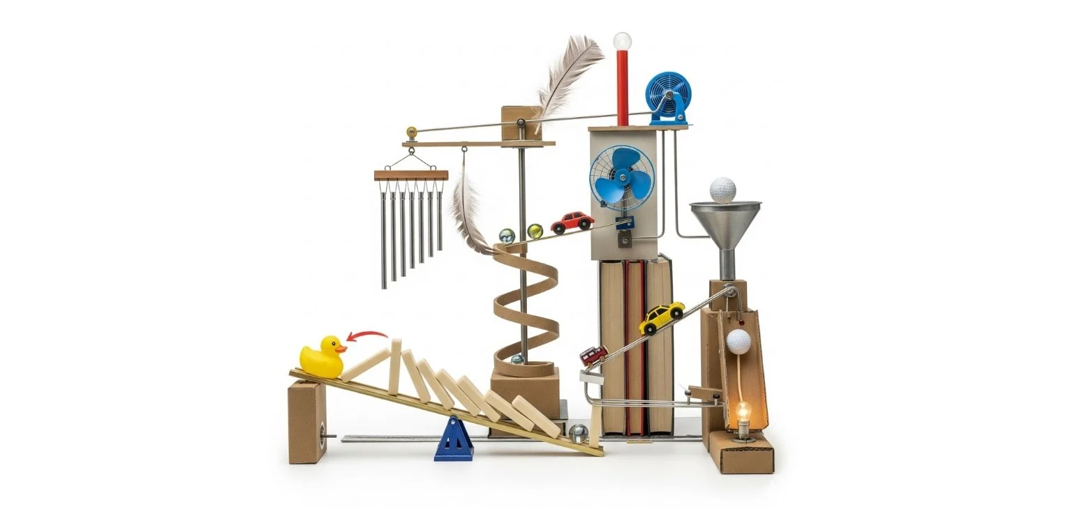 You Do Not Have to Work in a Complex Chain Reaction Machine!