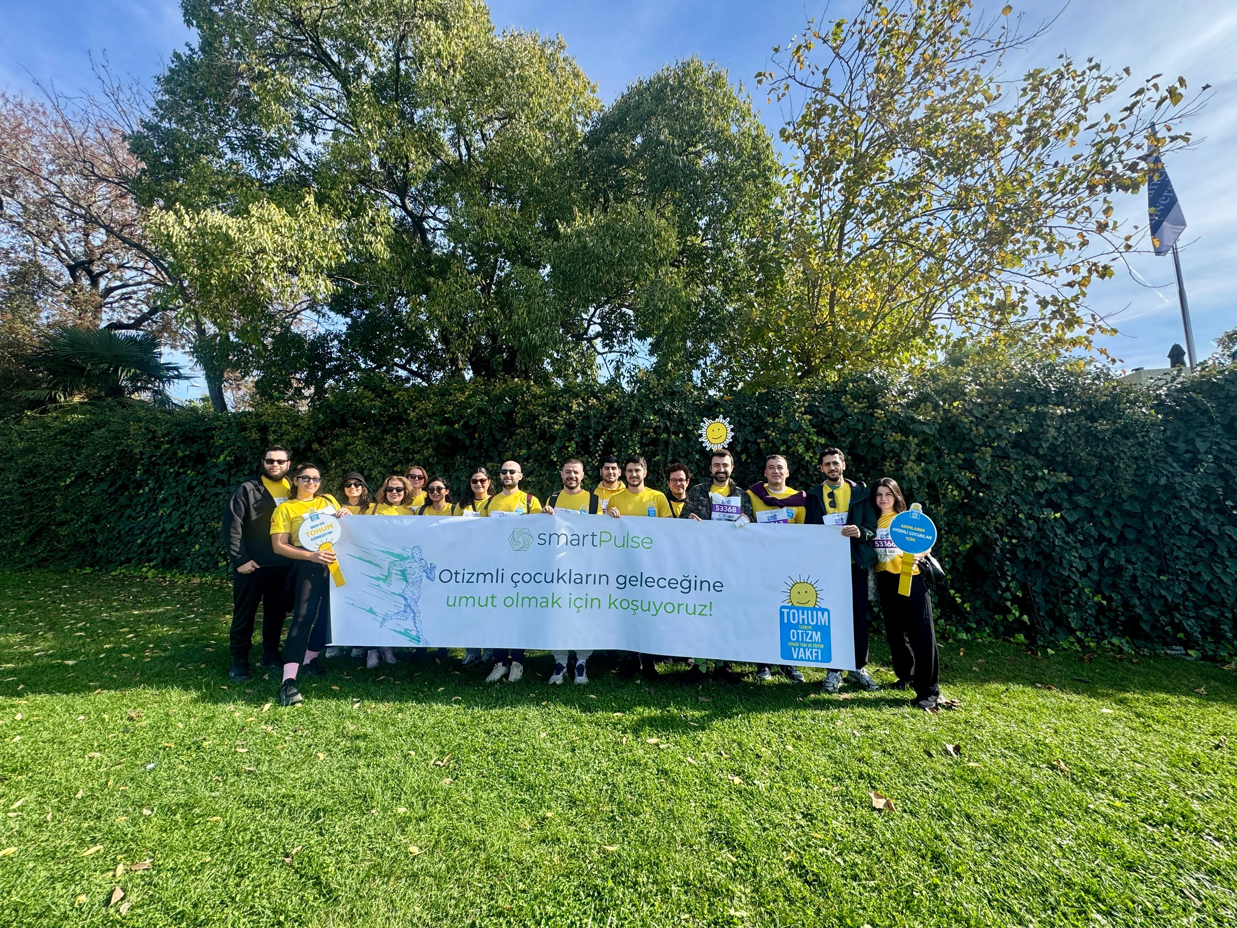 smartPulse Team Ran to Support the Education of Children with Autism