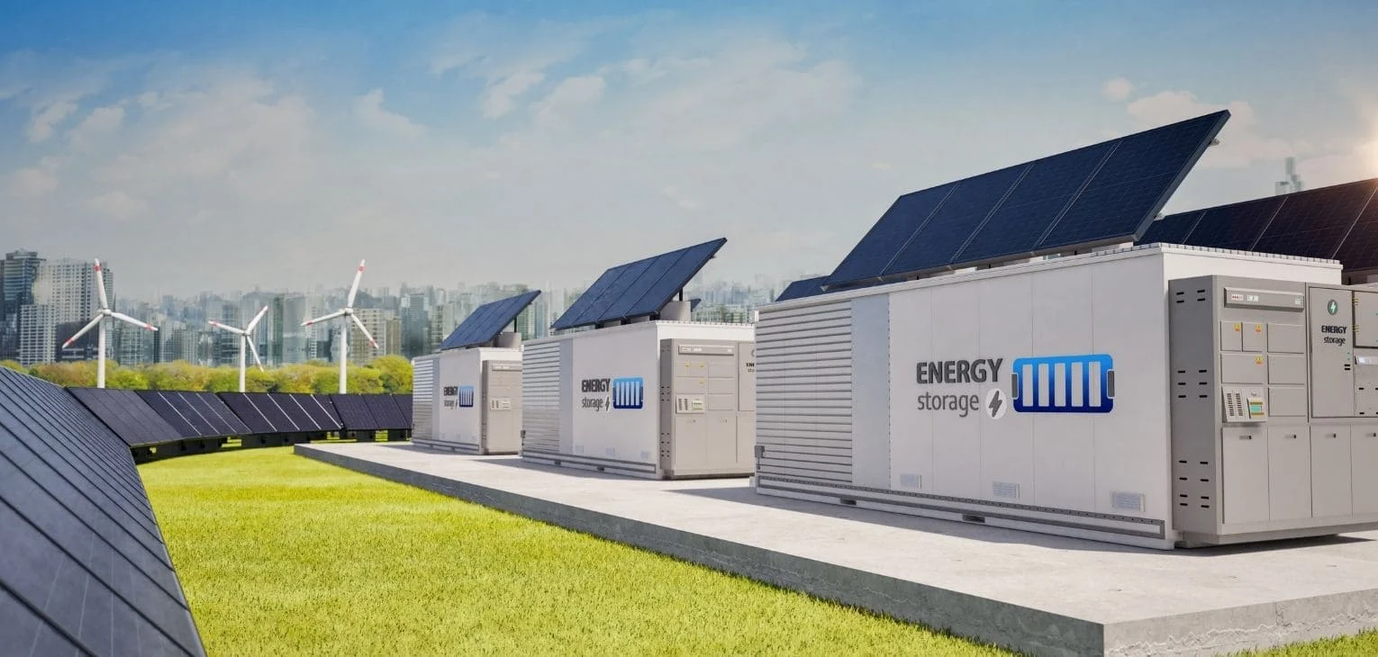 Detailed overview of a Battery Energy Storage System (BESS) and its components