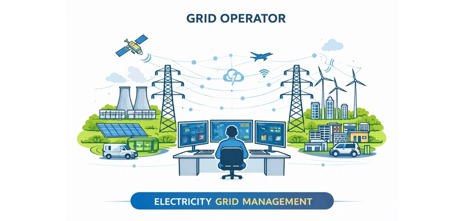 Strategic overview defining the role and responsibilities of a grid operator